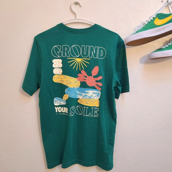 Nike Tops - NWT-Nike Unisex Green Ground Your Sole Graphic T-SHIRT